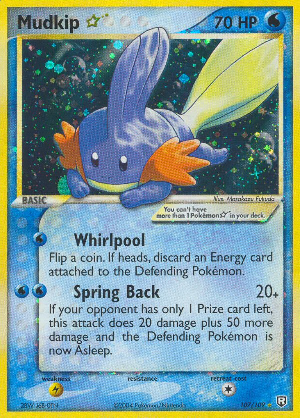 Team Rocket Returns Mudkip * #107/109